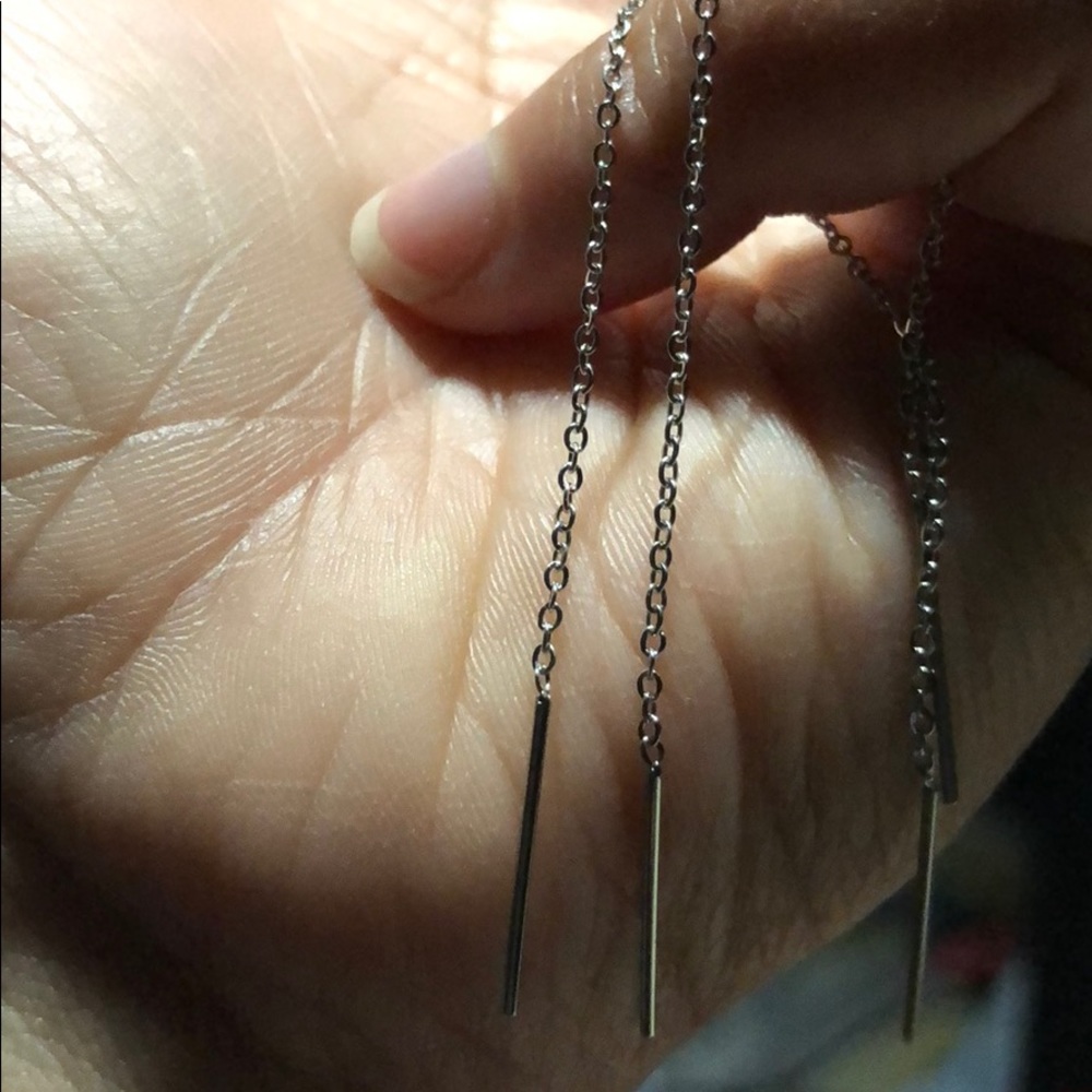 Chain earrings Stainless Steal